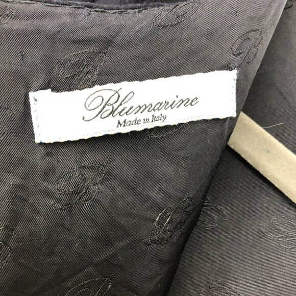 Blumarine Black Velvet silhouette  dress broach - Picture 10 of 10